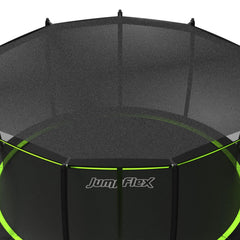 JumpFlex SMARTSHADE Soft Outdoor Trampoline Shade Canopy Cover for Sun Protection, Compatible with Hero 14' Model ONLY, Trampoline NOT Included, Black Black 14 FT U1
