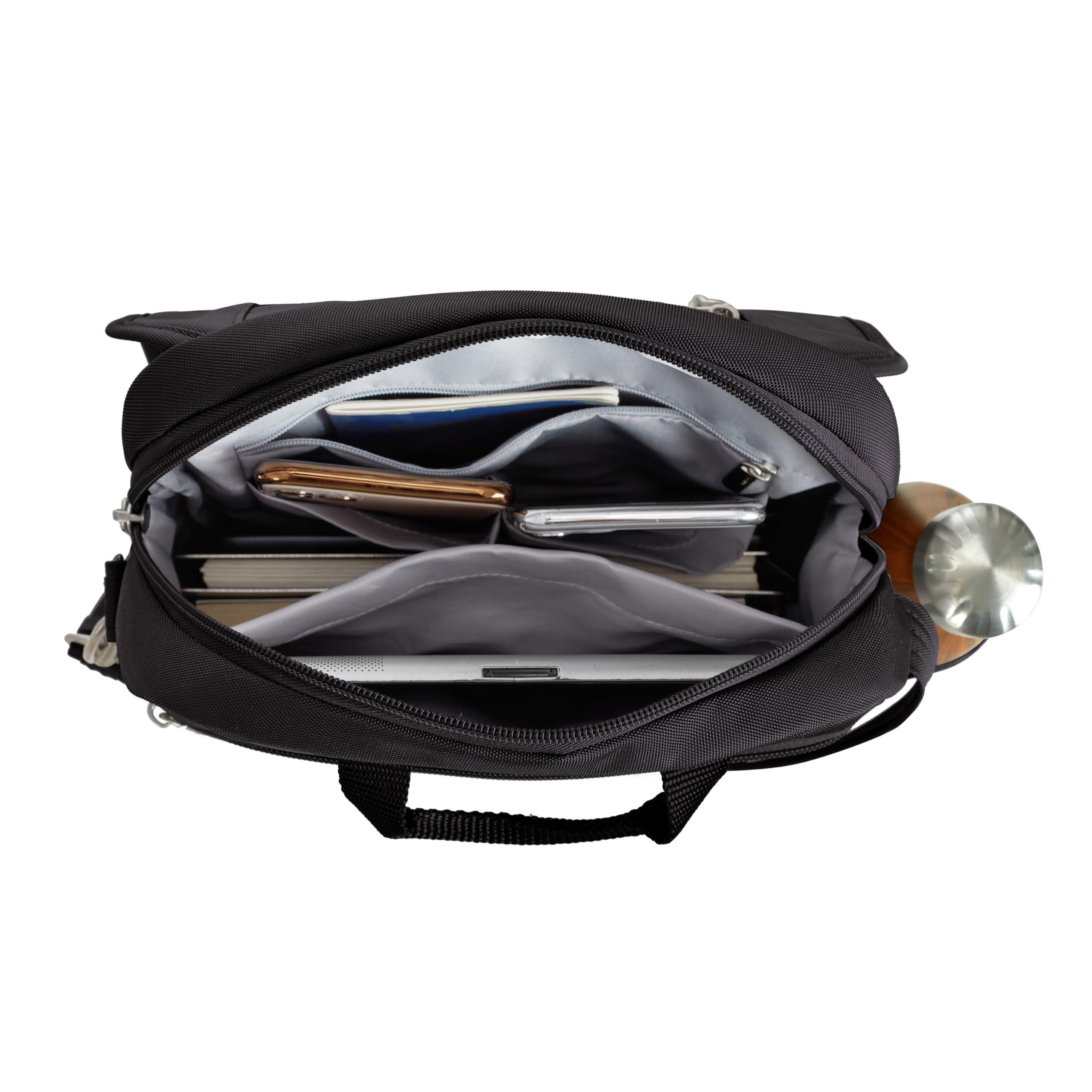 Travelon Anti-Theft Classic Medium Tour Bag Midnight One Size U1
