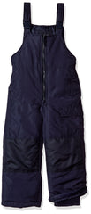 London Fog Boys' Toddler Classic Heavyweight Snow Bib Ski Pant Winter Snowsuit, Navy/Midnight, 3T Navy/Midnight 3T U1