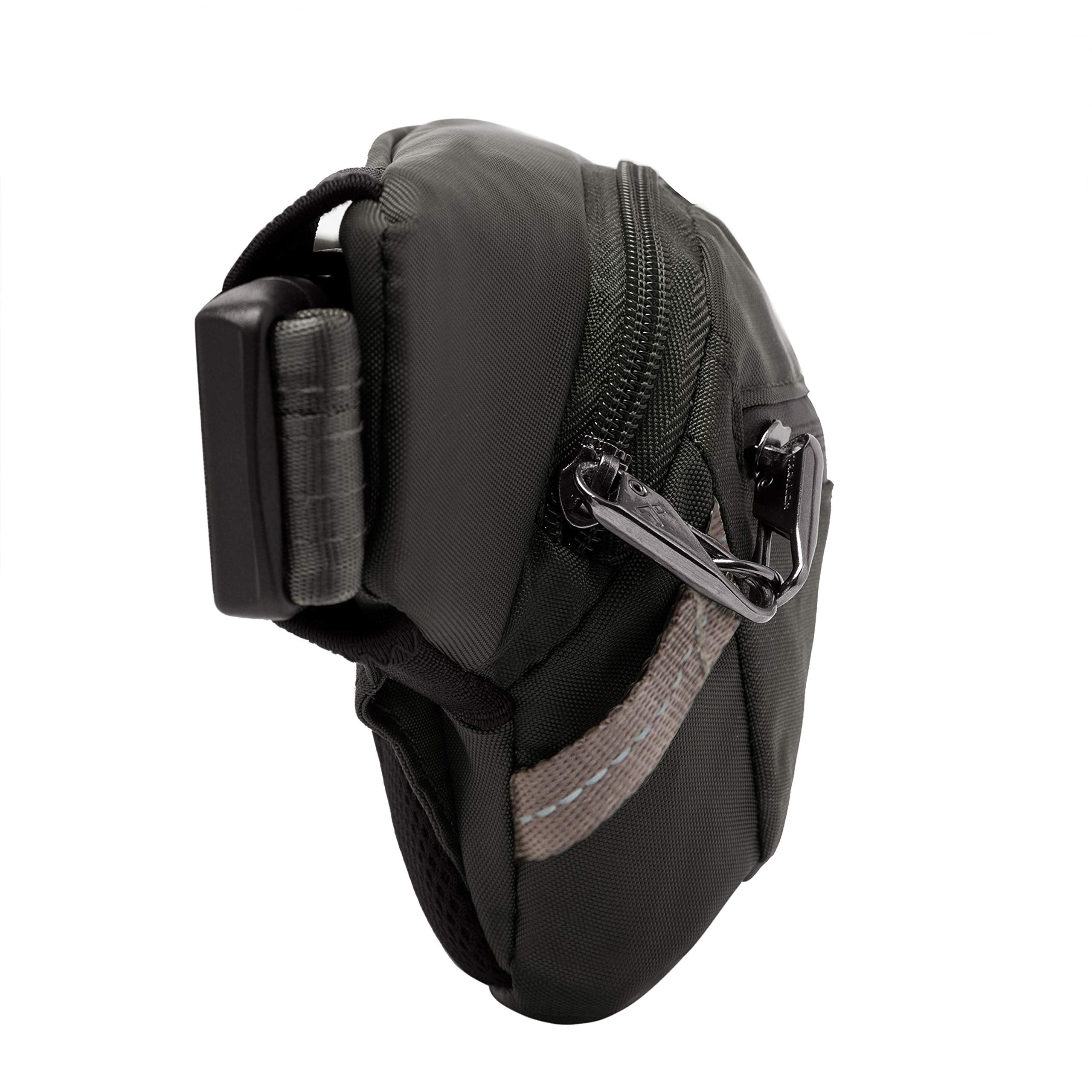Travelon Anti-Theft Active Waist Pack Black 9.5"W x 6"H x 2"D U3