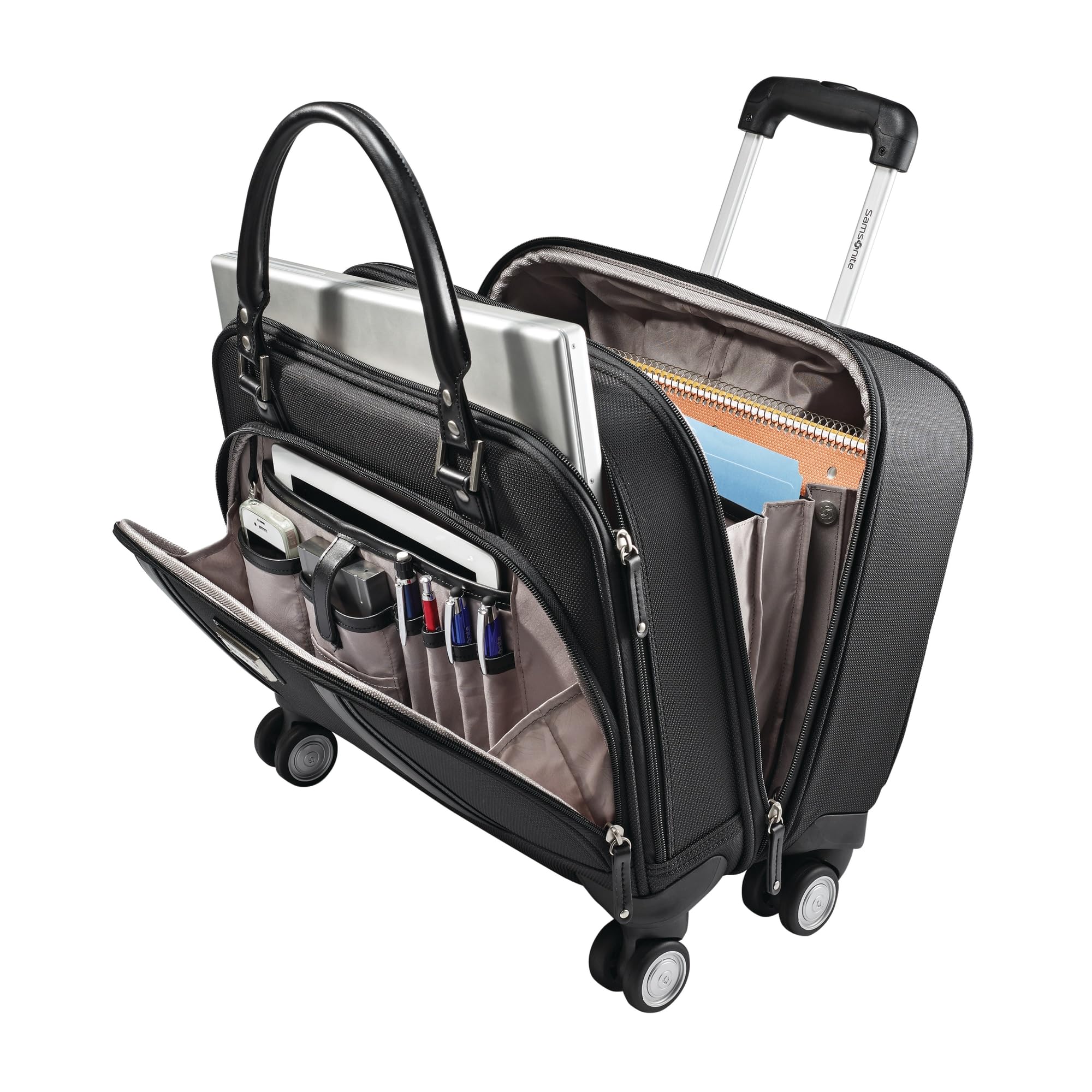 Samsonite Women's Spinner Mobile Office, Black, One Size Black One Size U5