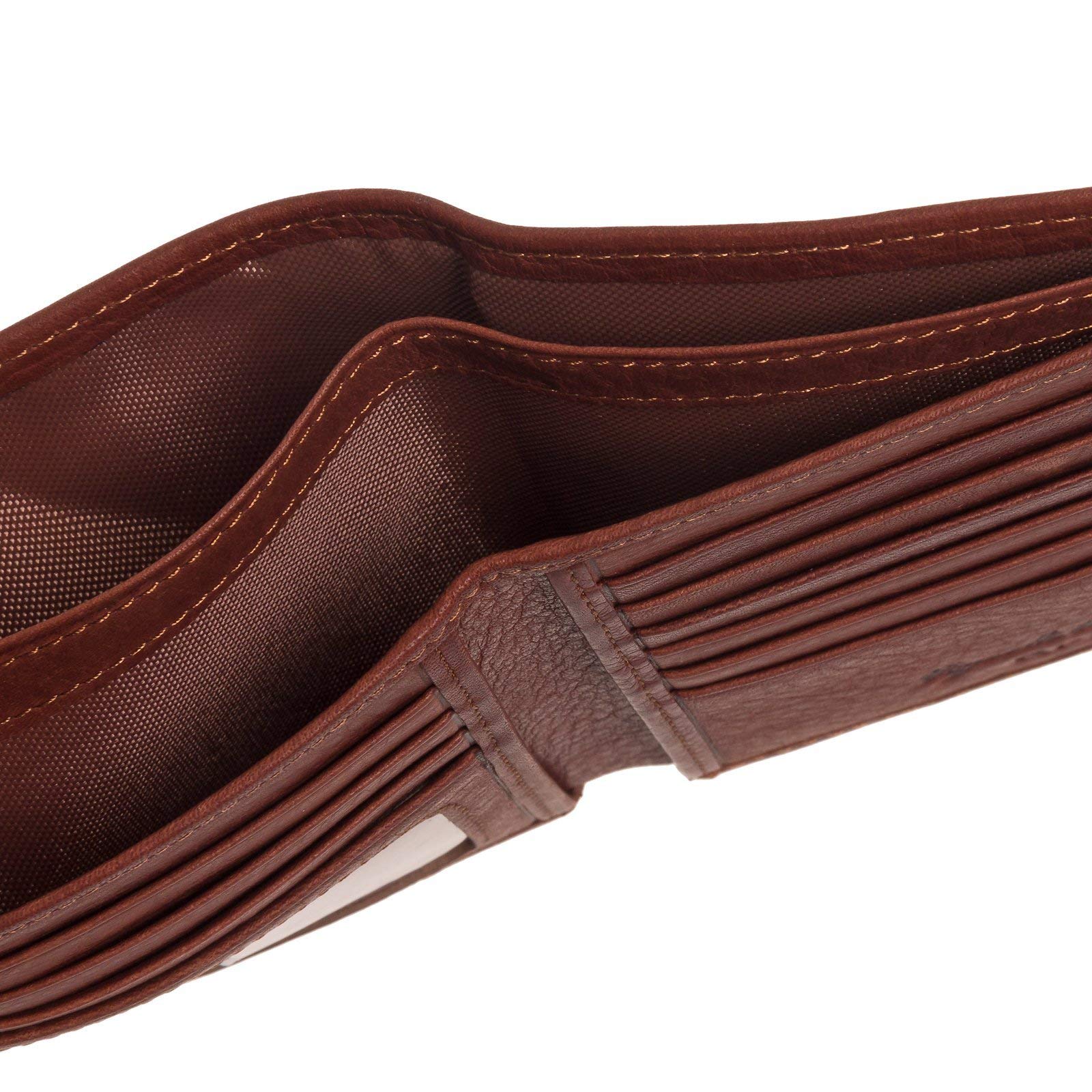Osgoode Marley Mens ID Hipster Wallet, Brandy, One Size Brandy One Size U1