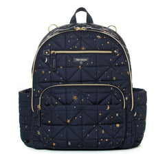 TWELVElittle Companion Diaperbag Backpack 3.0 *NEW* - Includes Changing Pad & Stroller Clips. Insulated Pockets, Machine Washable, Midnight Midnight One Size U1