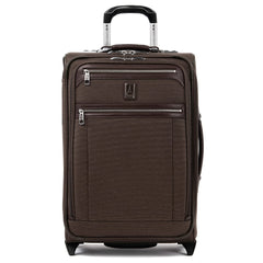 Travelpro Platinum Elite Softside Expandable Carry on Luggage, 2 Wheel Upright Suitcase, USB Port, Men and Women, Rich Espresso, Carry On 22-Inch Rich Espresso Carry-On 22-Inch U1