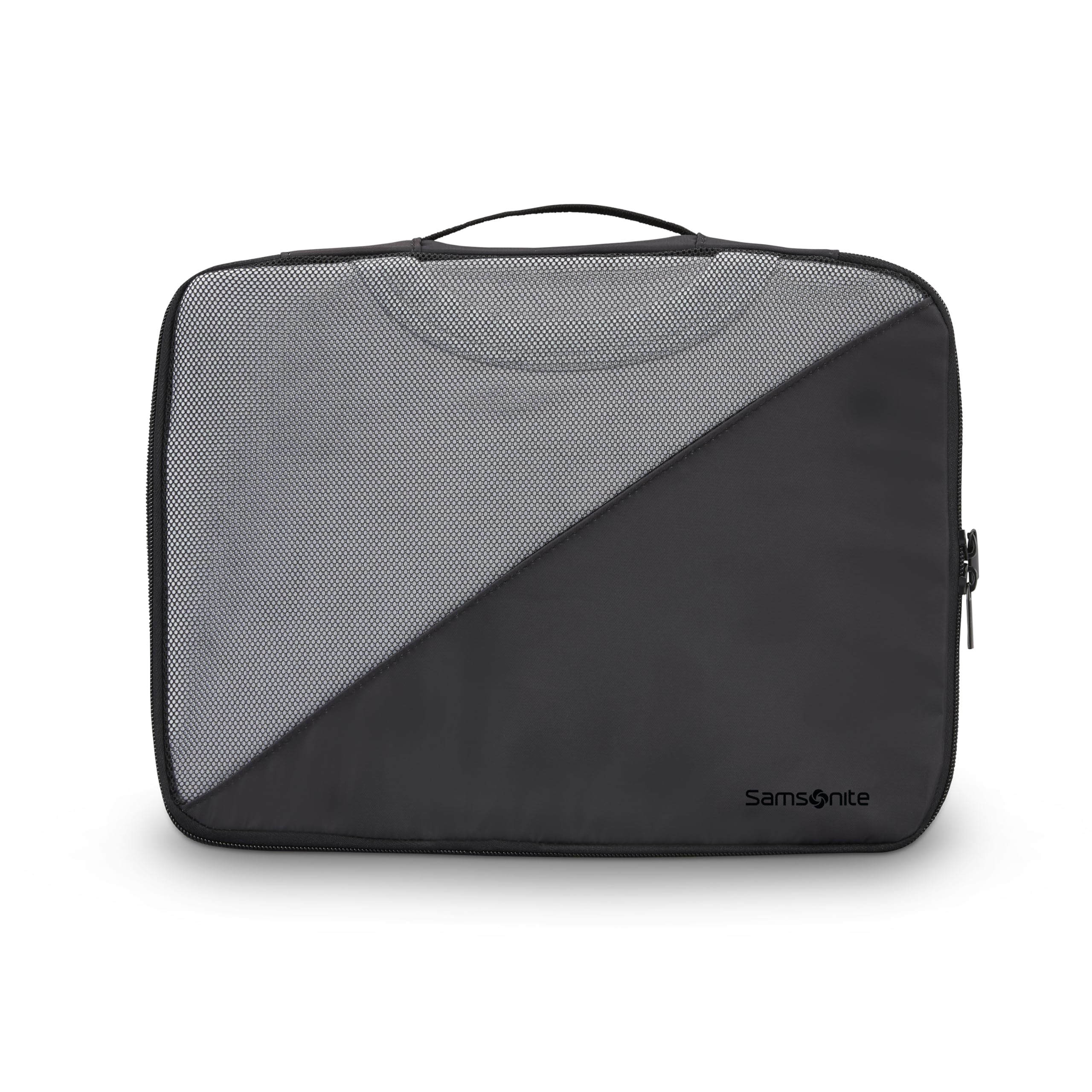 Samsonite 3-Piece Compression Packing Cube Set, Black Black Multiple Sizes U1