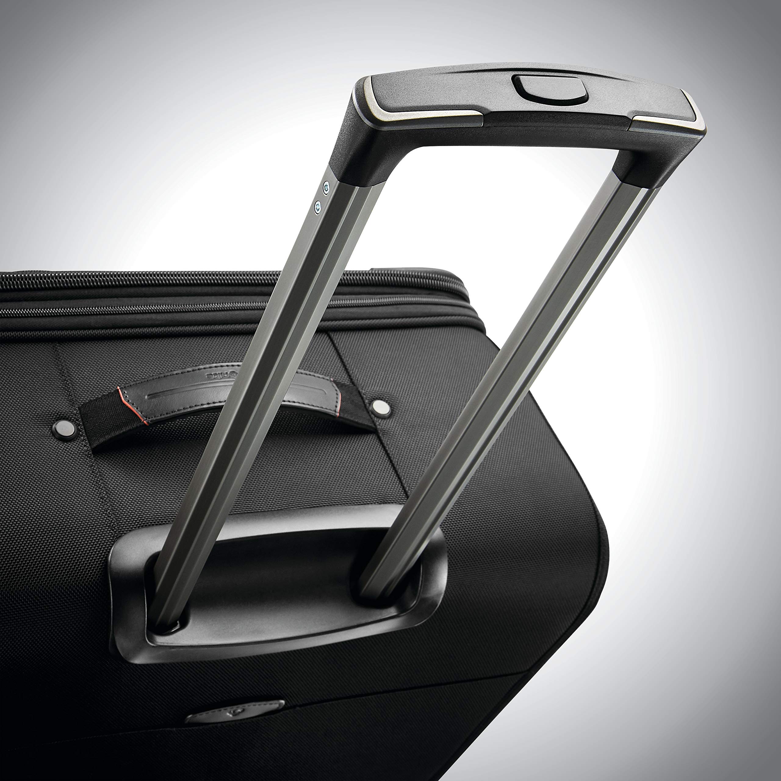 Samsonite Pro Travel Softside Expandable Luggage with Spinner Wheels, Black, Carry-On 21-Inch Black Carry-On 21-Inch U1