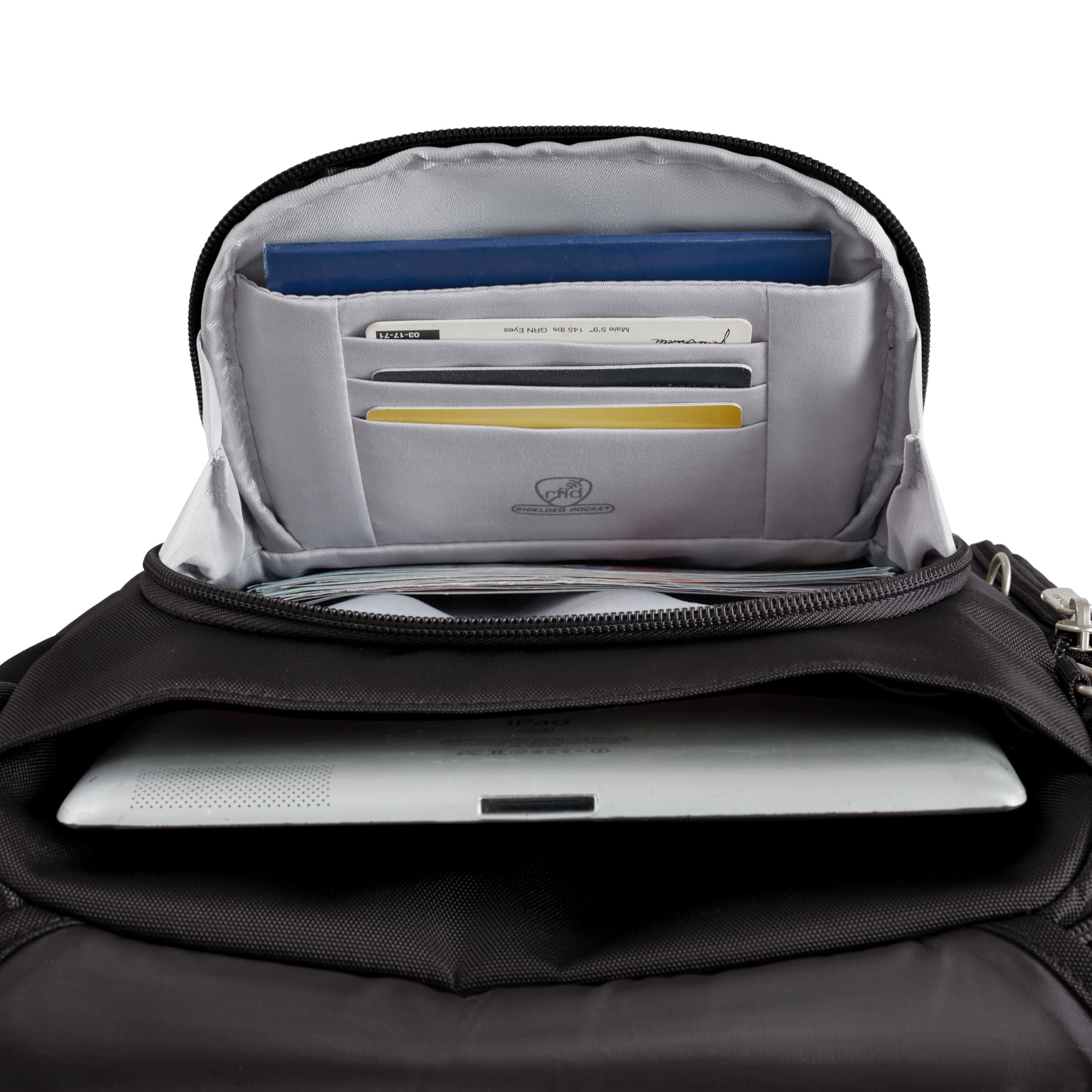 Travelon Anti-Theft Classic Medium Tour Bag Midnight One Size U1
