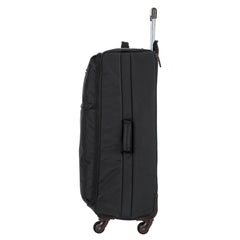 Bric's 30" Checked Luggage - Spinner-Style Suitcase for Women and Men - Sienna Collection - Black Black Large U1