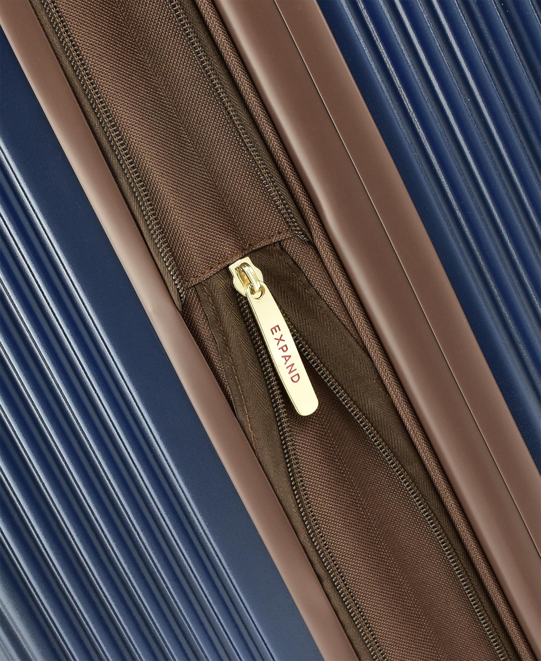 London Fog Brentwood IV 25" Expandable Spinner Hardside Suitcase, Midnight Blue Midnight Blue Medium U1