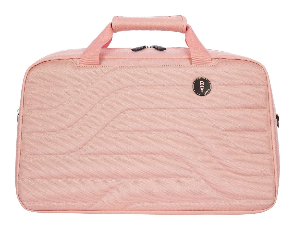 Bric's B|Y Ulisse Duffel Bag - Luxury Weekender Bags for Women and Men - Premium Carry On Bag and Overnight Bags - The Perfect Personal Item Bag for Travel - Pearl Pink U1