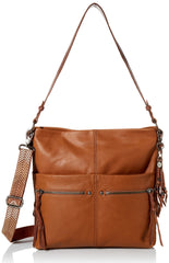 The Sak Ashland Bucket Bag in Leather, Casual Everyday Purse with Removable Crossbody Strap, Handcrafted & Sustainably-Made, Brown Brown One Size U1