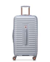 DELSEY PARIS Cruise 3.0 Hardside Expandable Luggage with Spinner Wheels, Platinum, Checked 26 Inch Trunk U1