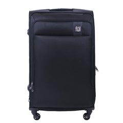 Concept One Ful Flemington Rolling Luggage, Black, 29 Inch Black Checked-Large 29-Inch U1