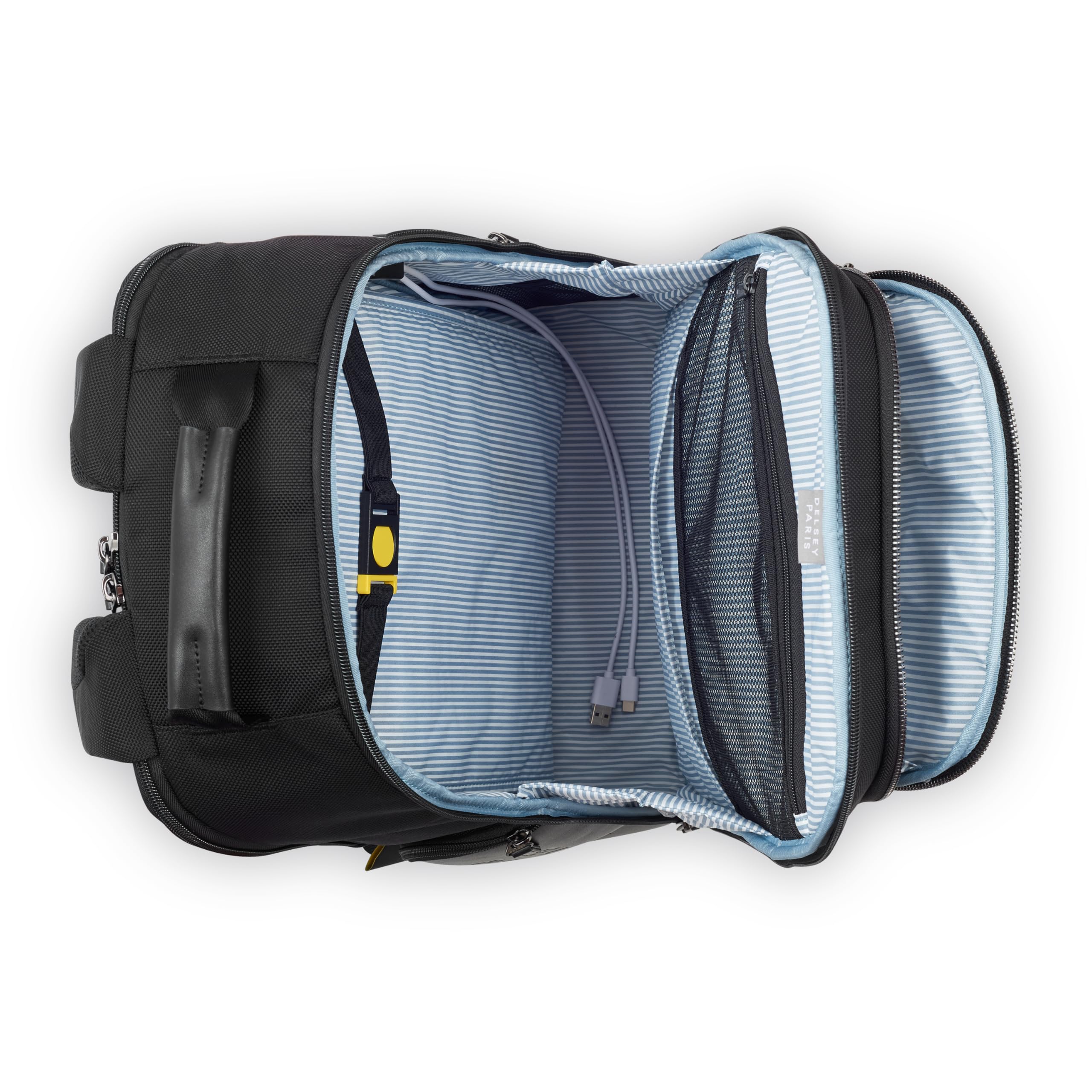 DELSEY PARIS Wagram Laptop Travel Backpack, Black, 15.6 Inch Black 15.6 Inch Laptop U1