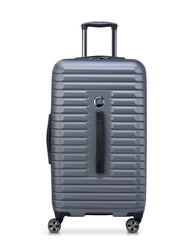 DELSEY PARIS Cruise 3.0 Hardside Expandable Luggage with Spinner Wheels, Graphite, Checked 26 Inch Trunk Graphite Checked 26 Inch Trunk U2