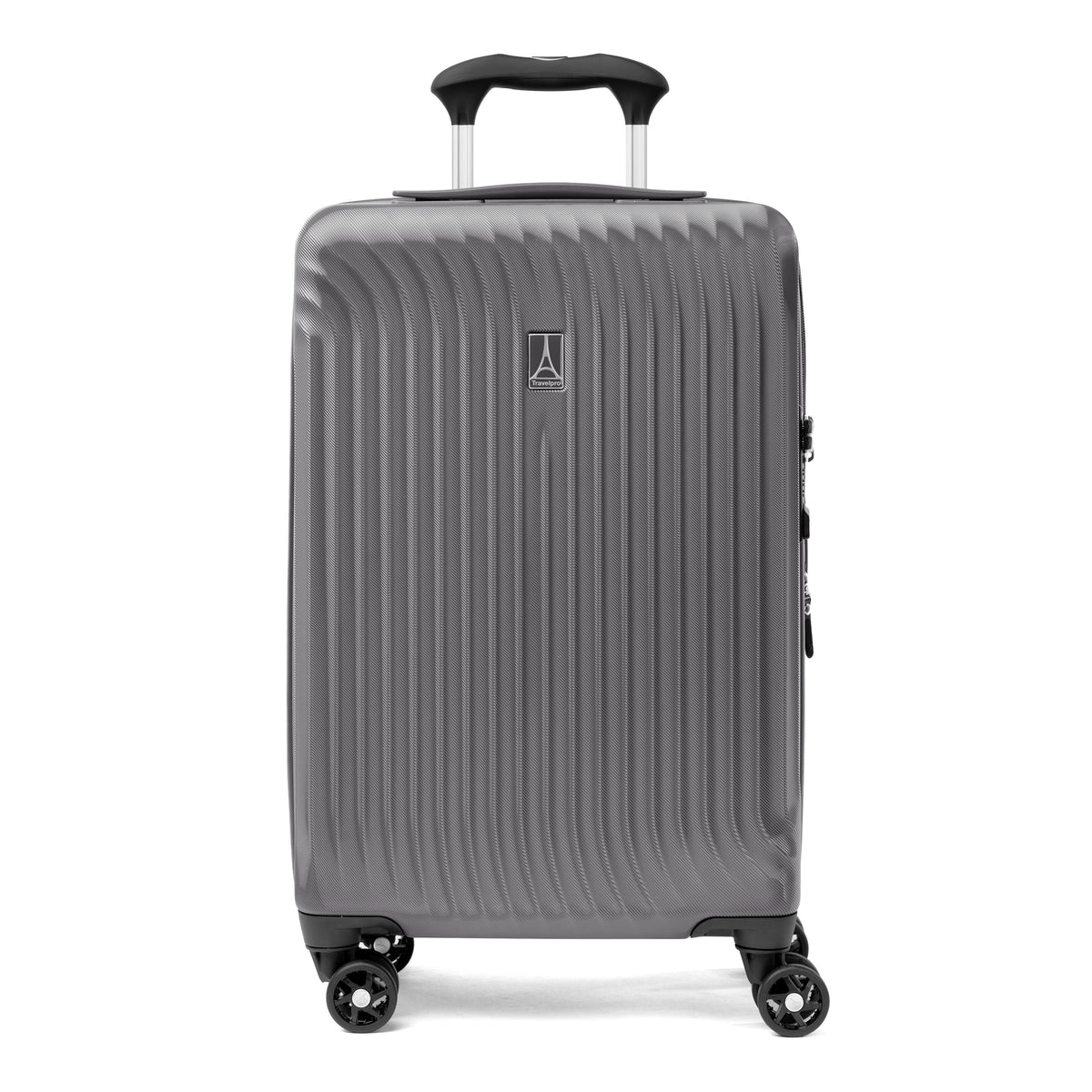 Travelpro Maxlite Air Hardside Expandable Luggage, 8 Spinner Wheels, Lightweight Hard Shell Polycarbonate ( Shadow Grey , Carry-On 21-Inch ) Shadow Grey Carry On 21 Inch U5