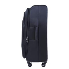 Concept One Ful Flemington Rolling Luggage, Black, 29 Inch Black Checked-Large 29-Inch U1