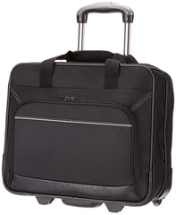 Amazon Basics Rolling Laptop Case, 14.5-Inch, Black U1