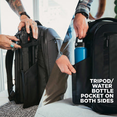 NOMATIC McKinnon Camera Pack- Travel Camera Bag by Peter McKinnon for Photographers, DSLR Camera Backpack for Men and Women Black Camera Pack U1