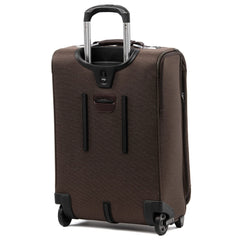 Travelpro Platinum Elite Softside Expandable Carry on Luggage, 2 Wheel Upright Suitcase, USB Port, Men and Women, Rich Espresso, Carry On 22-Inch Rich Espresso Carry-On 22-Inch U1