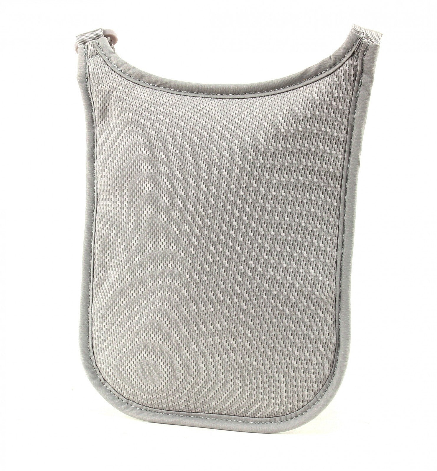 Pacsafe Coversafe V75 Anti-Theft RFID Blocking Passport Holder & Neck Pouch/Wallet - Fits up to Four Passports (or iPhone X) plus Credit Cards, for Women & Men (Neutral Grey) Neutral Grey One Size U1