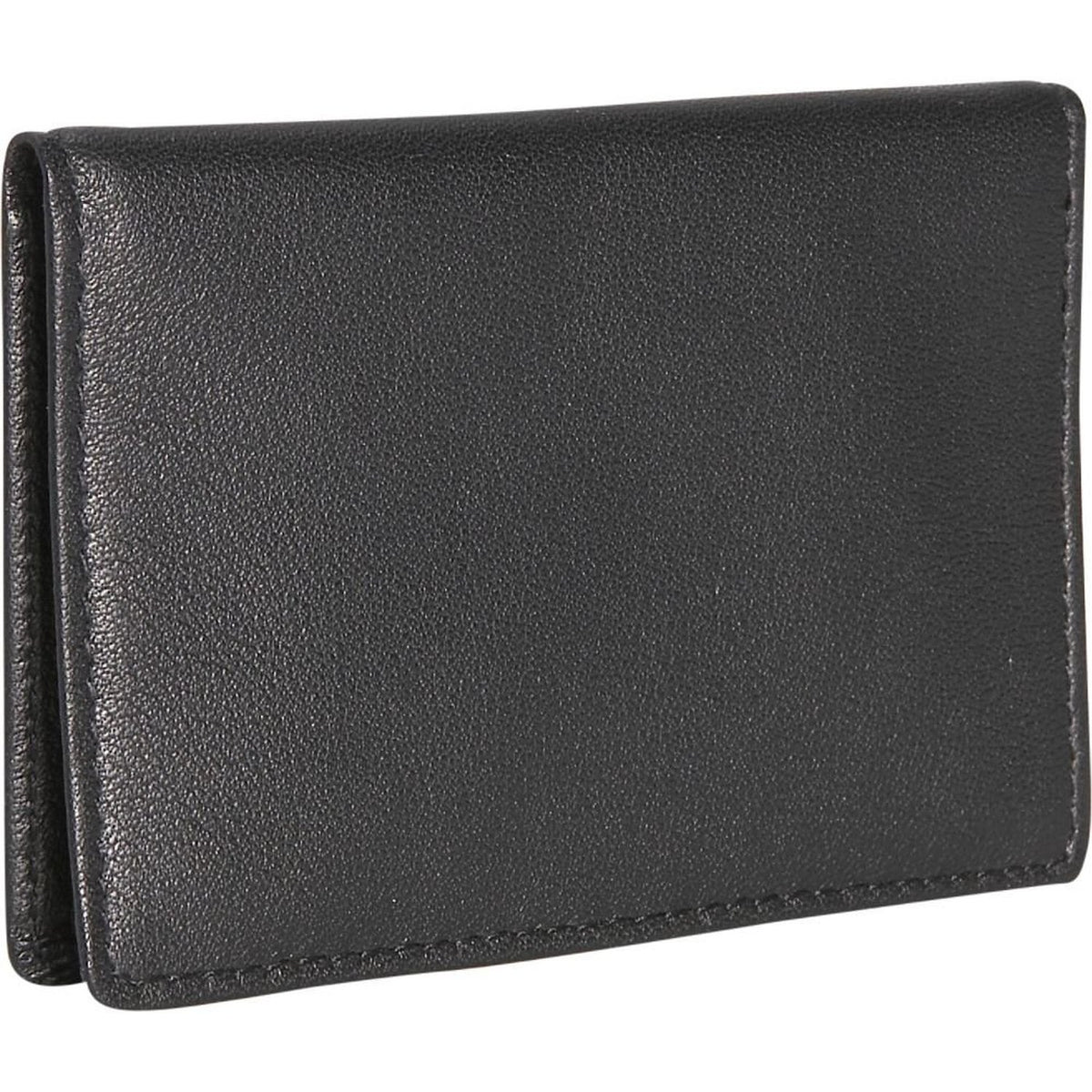 Royce Leather Men's Mini ID Case ( Black , One Size ) Black One Size U1