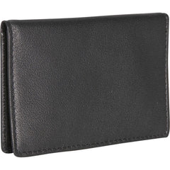 Royce Leather Men's Mini ID Case ( Black , One Size ) Black One Size U1