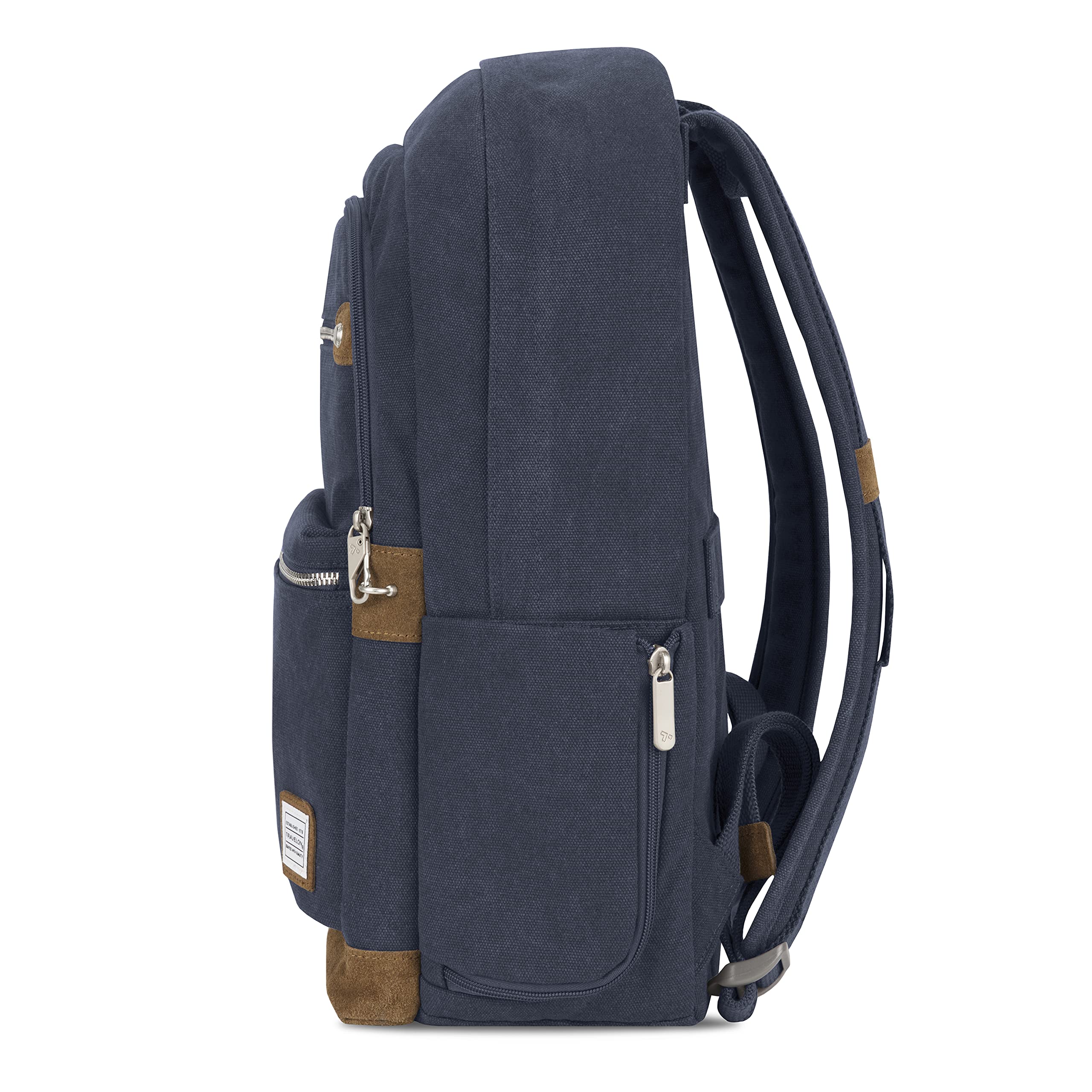 Travelon: Heritage - Anti-Theft Backpack, Indigo, 13 x 17.5 x 6 U1