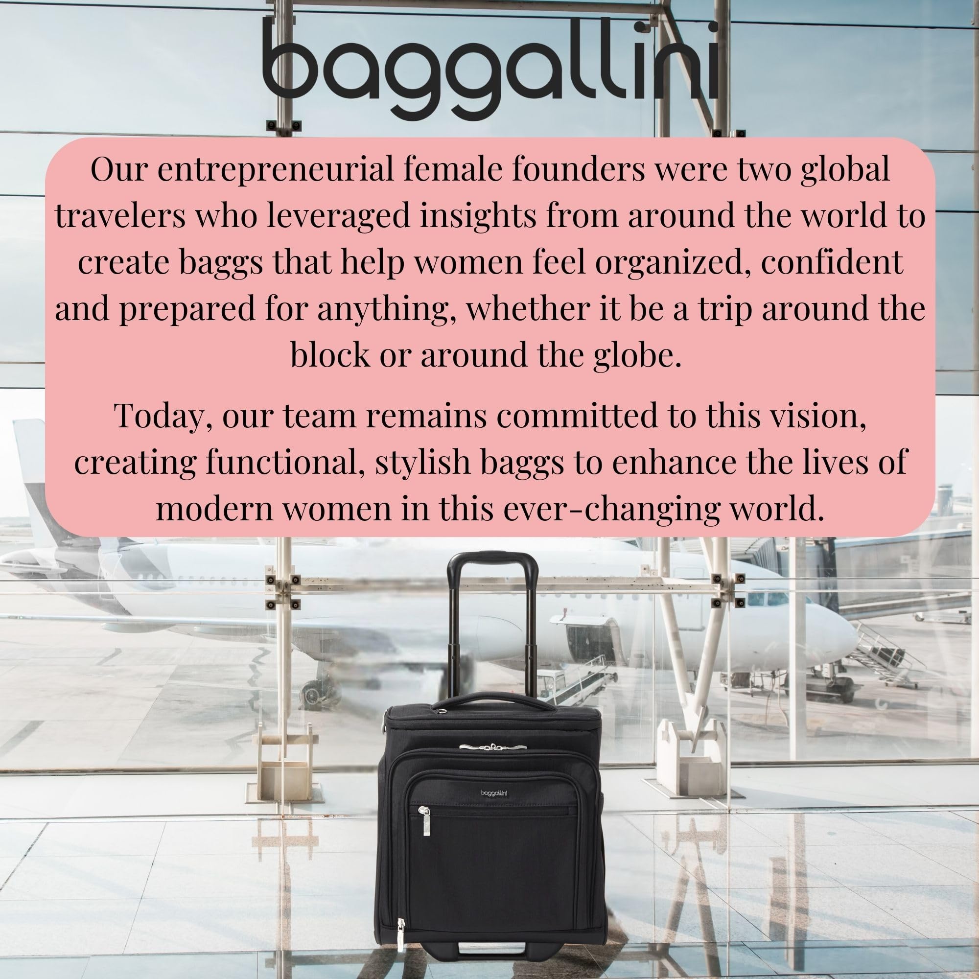 Baggallini Expandable Underseat Carry-On U2