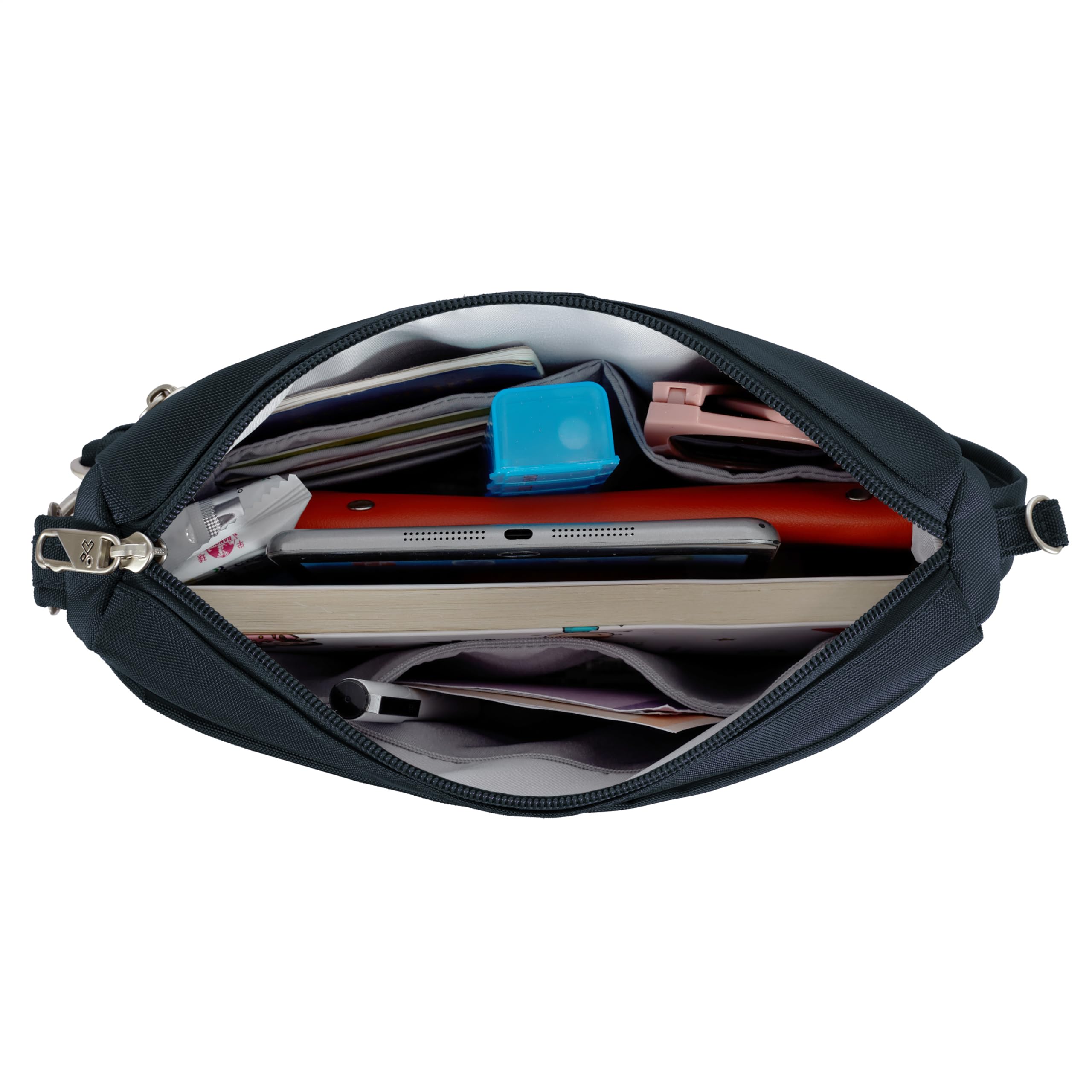 Travelon Anti-Theft Classic Small East/West Crossbody Midnight One Size U1