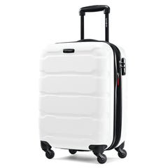 Samsonite Omni PC Hardside Expandable Luggage with Spinner Wheels, Carry-On 20-Inch, White White Carry-On 20-Inch U4