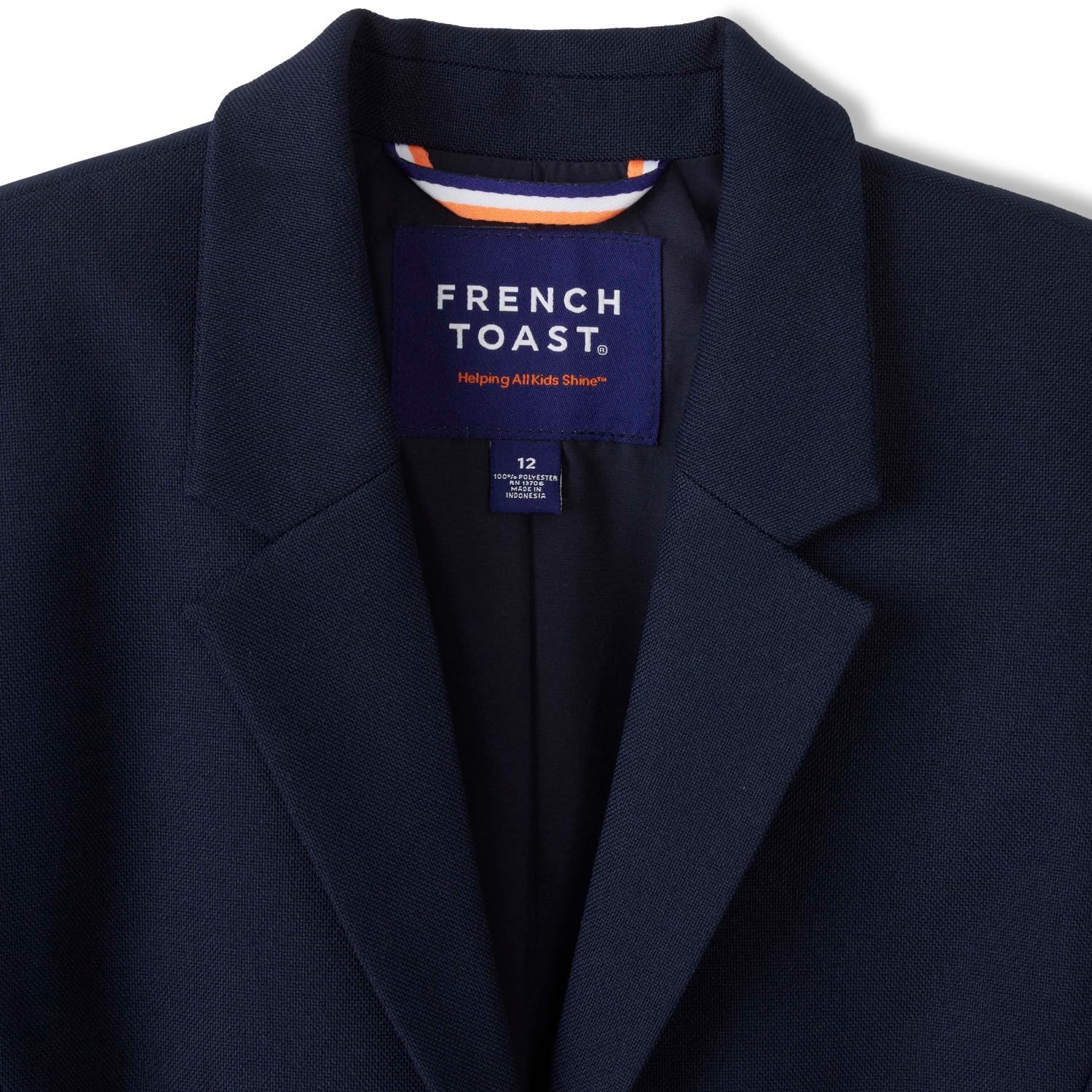 French Toast Classic Fitted School Blazer, Navy, 14 Navy 14 U1