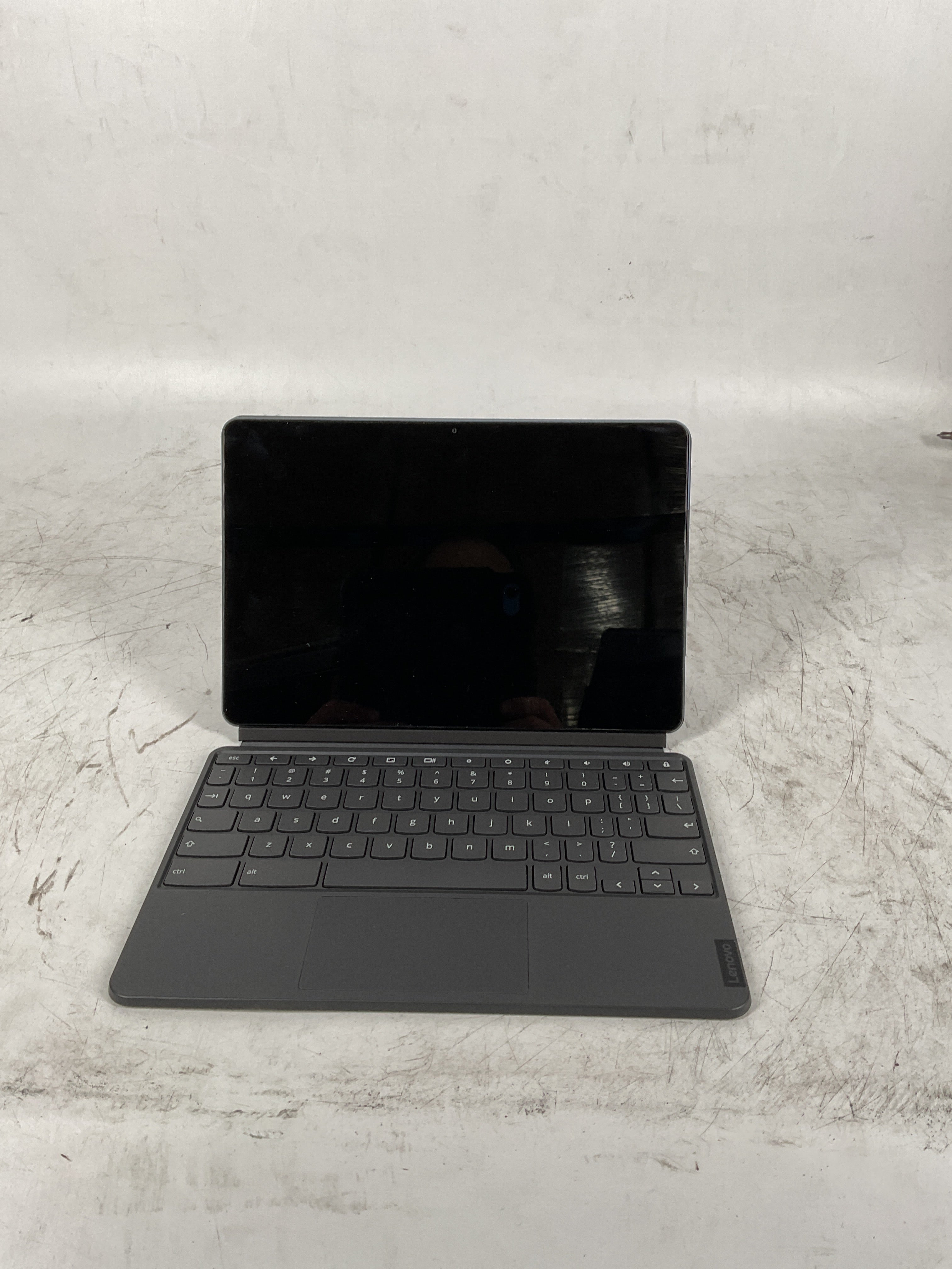 Lenovo - Chromebook Duet 5-13.3" OLED Touch Screen Tablet - 8GB Memory - 128GB SSD - with Keyboard - Abyss Blue Abyss Blue 13.3 Inches U1