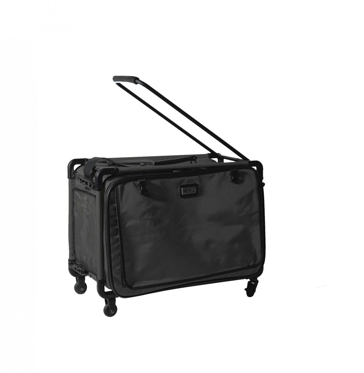 Tutto Lightweight Foldable Wheeled Pet Carriers ( Black , Large ) Black Large U3