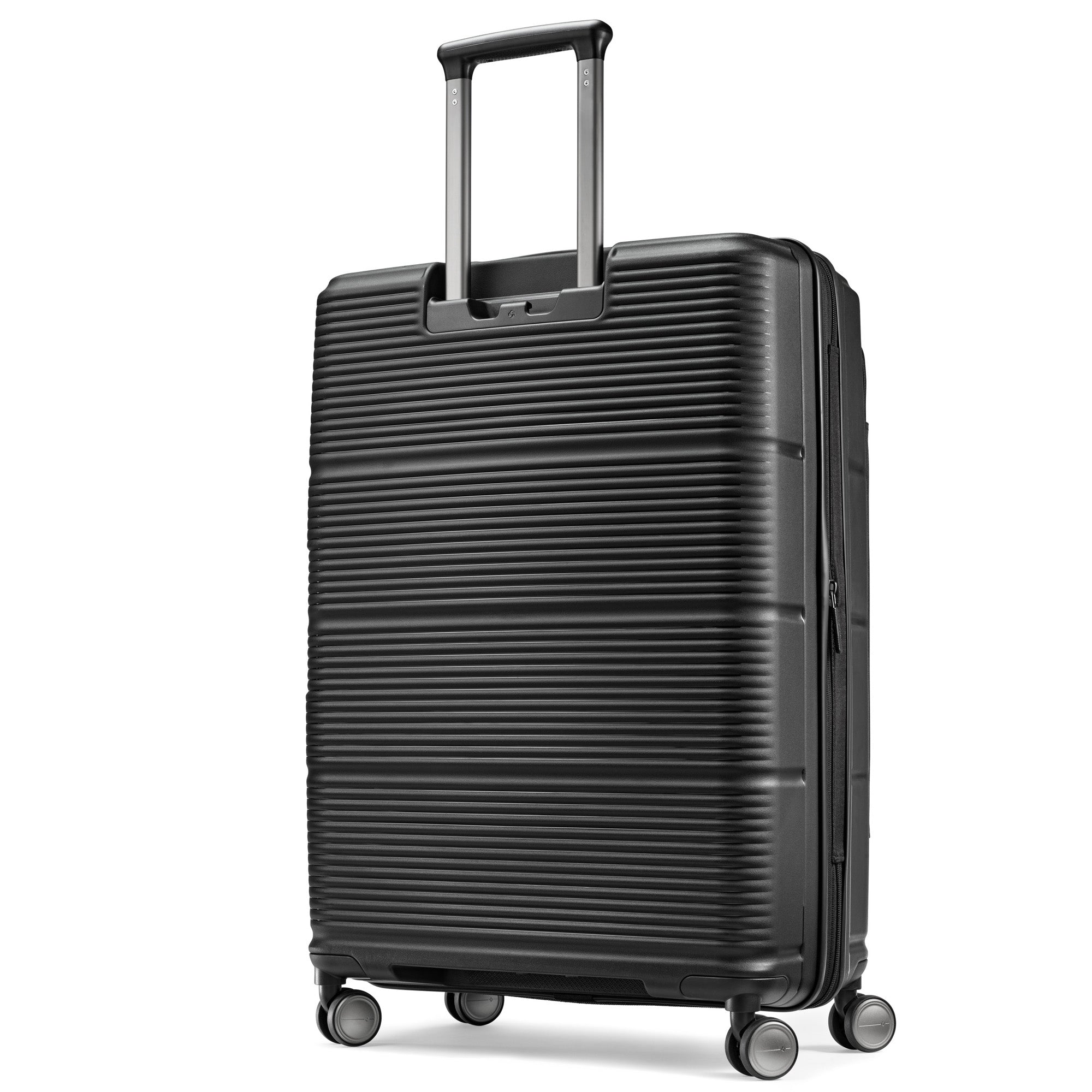 Samsonite Paralux Luggage - Innovative Design - Quick Access Front Pocket - Dual Suspension Wheel Technology - TSA Lock - Expandable - Includes Removable Packing Cubes ( Black , Large Checked Spinner ) Black Large Checked Spinner U1