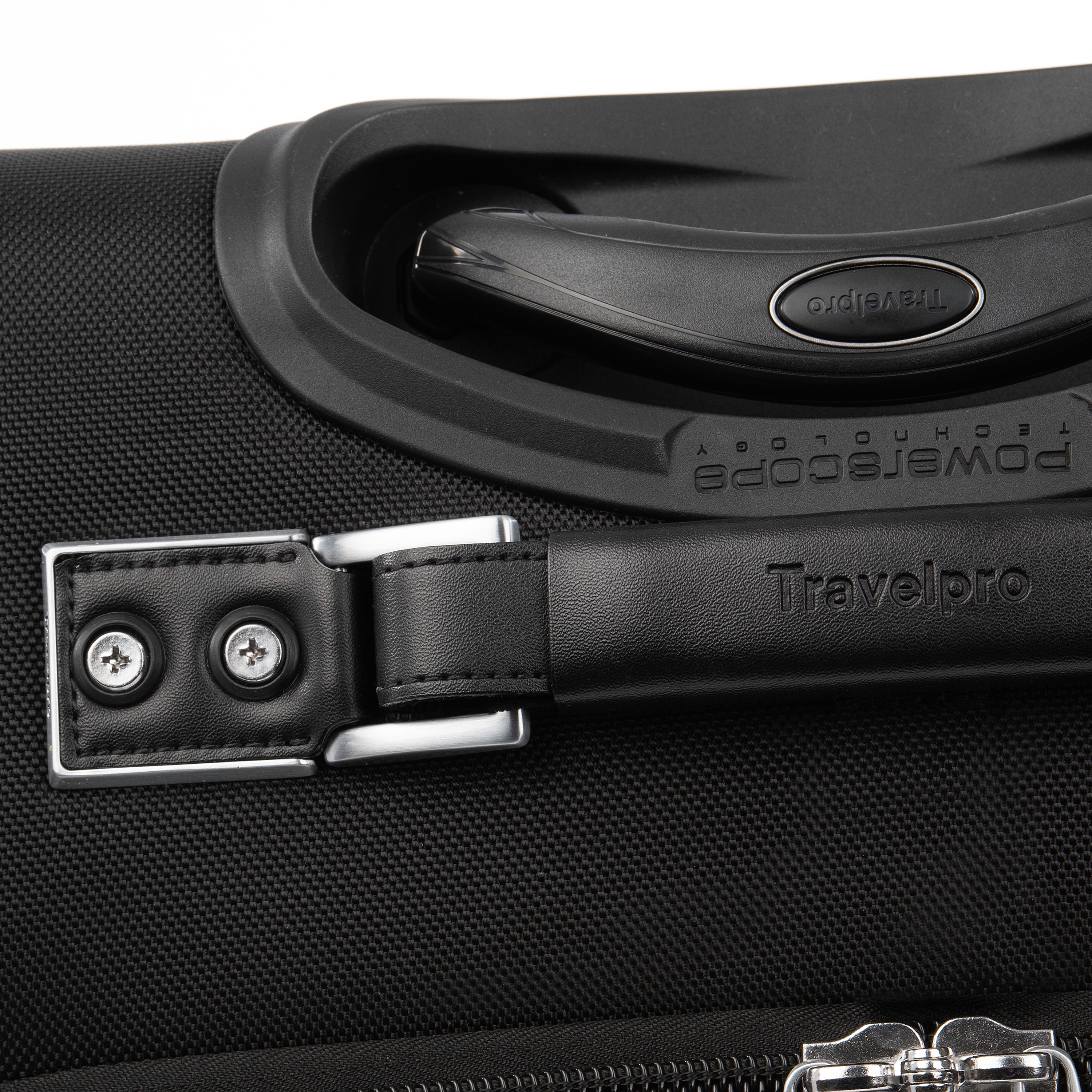 Travelpro Platinum Elite Softside Expandable Luggage, 2 Wheel Upright Suitcase, USB Port, Men and Women ( Shadow Black , Carry-On 16-Inch ) Shadow Black Carry On 16 Inch U9