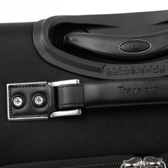 Travelpro Platinum Elite Softside Expandable Luggage, 2 Wheel Upright Suitcase, USB Port, Men and Women U3
