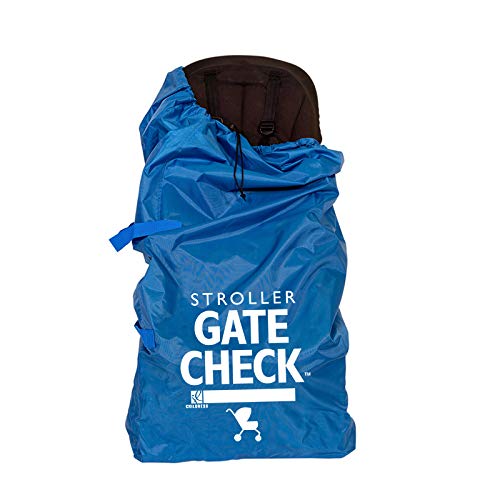 J.L. Childress Gate Check Bag for Standard & Double Strollers ( Blue- Large , One Size ) Blue- Large One Size U4