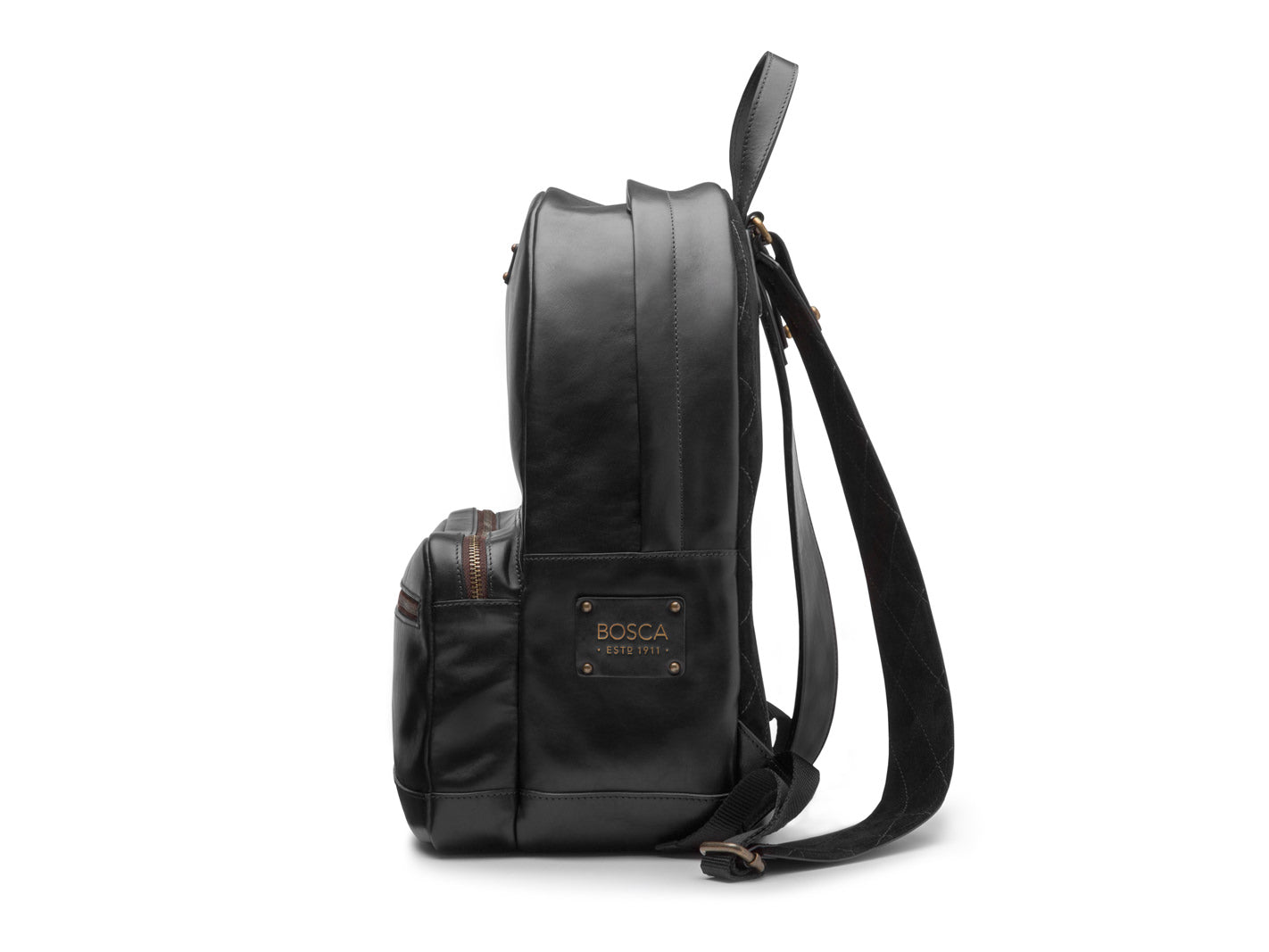 Bosca Dolce Crosby Backpack ( Black , One Size ) Black One Size U1