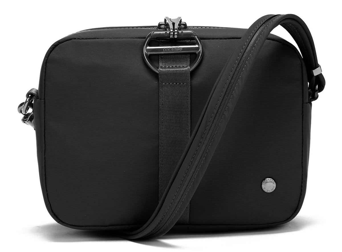 Pacsafe CX Square Crossbody ( Econyl Black , 2.4 Liter ) Econyl Black 2 4 Liter U1