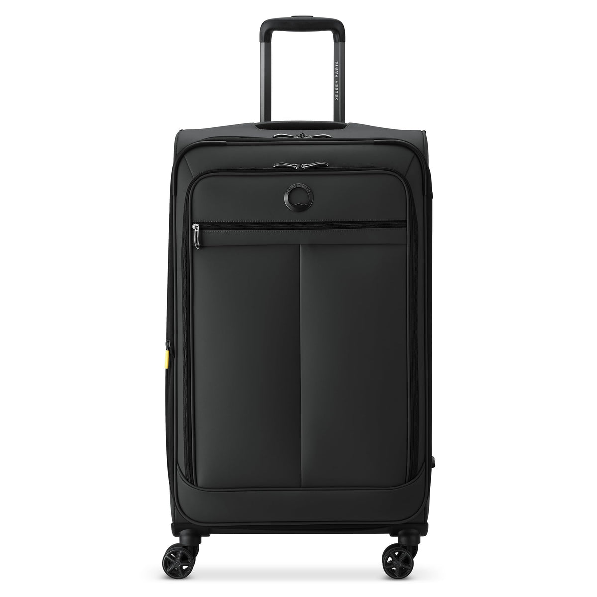 DELSEY Paris Sky Lite Softside Expandable Luggage with Spinner Wheels ( Black , Checked-Large 28 Inch ) Black Checked Large 28 Inch U3