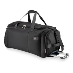 Skyway Luggage Sigma 7.0 Softside Rolling Duffel Bag  Extra Large Wheeled Travel Duffle with Telescoping Handle & Side Pockets, Ideal for Long Trips, Men and Women ( Black , 28" Rolling Duffel Bag ) Black 28 Rolling Duffel Bag U1