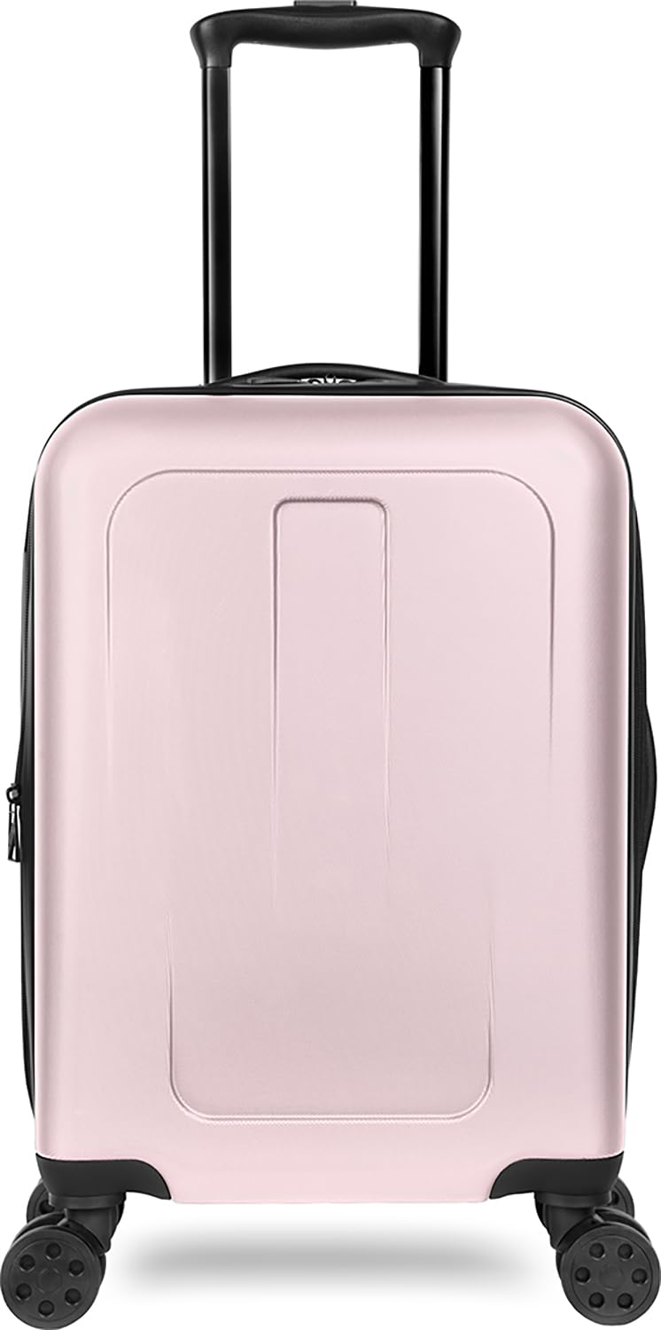 TOTAL TRAVELWARE Passage Expandable Hardside Spinner ( Pink , Carry-On 19-Inch ) Pink Carry On 19 Inch U1