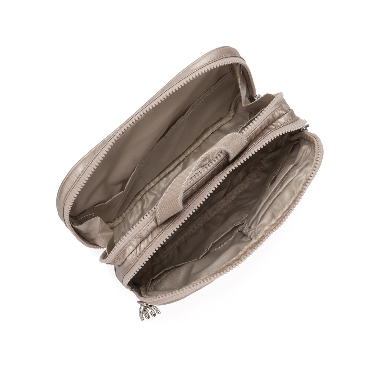 Kipling Jaconita Toiletry Bag ( Metallic Glow , One Size ) Metallic Glow One Size U1