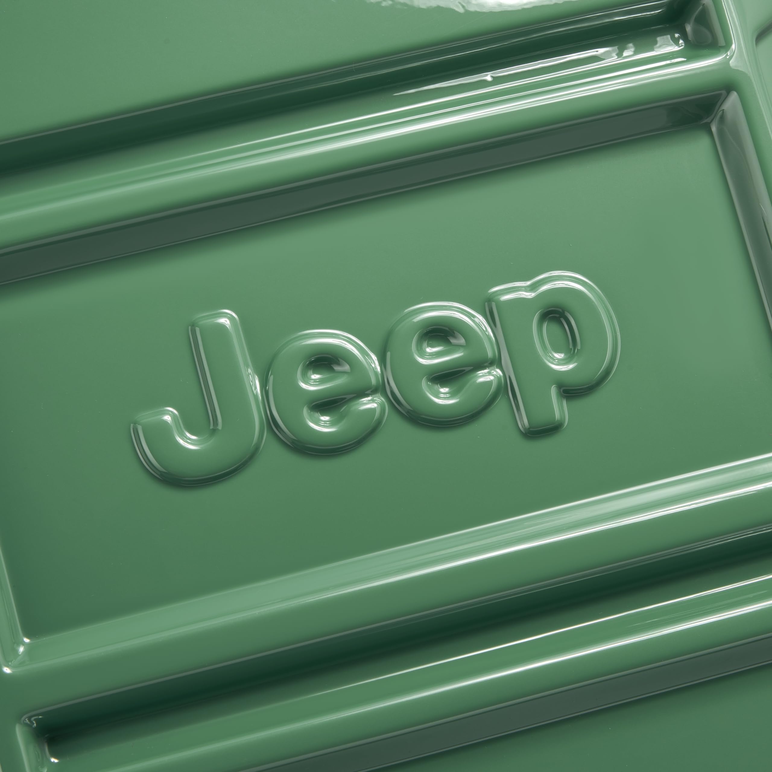 Jeep JH003B Hardside Expandable Luggage with Two Wheels ( Elm Green , Carry-On 21 Inch ) Elm Green Carry On 21 Inch U2