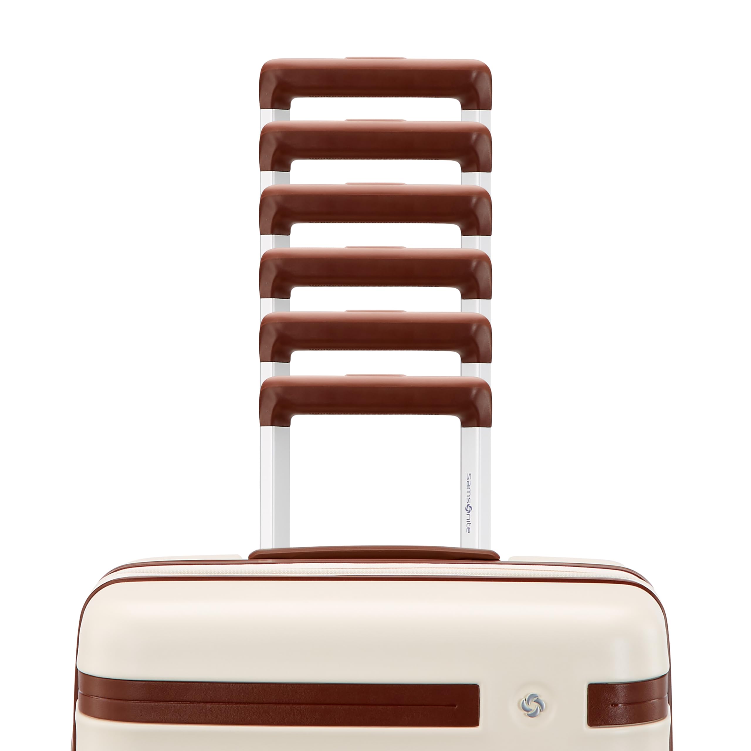 Samsonite Virtuosa Hardside Expandable Luggage with Spinner Wheels ( Off White , Carry-On 21-Inch ) Off White Carry On 21 Inch U11
