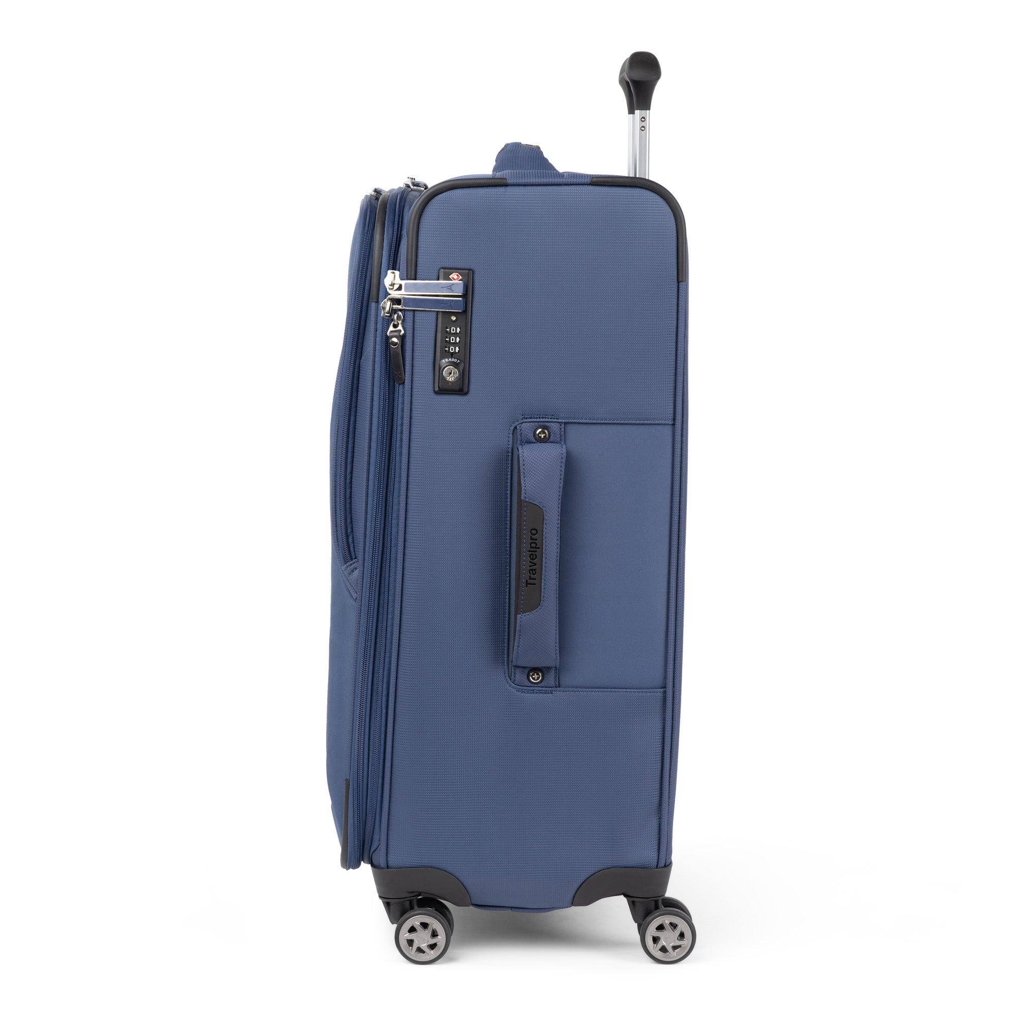 Travelpro Walkabout 6 Medium 25" Softside Check-In Expandable Spinner Luggage with TSA Lock ( Ocean Blue , Checked-Medium 25-Inch ) Ocean Blue Checked Medium 25 Inch U1