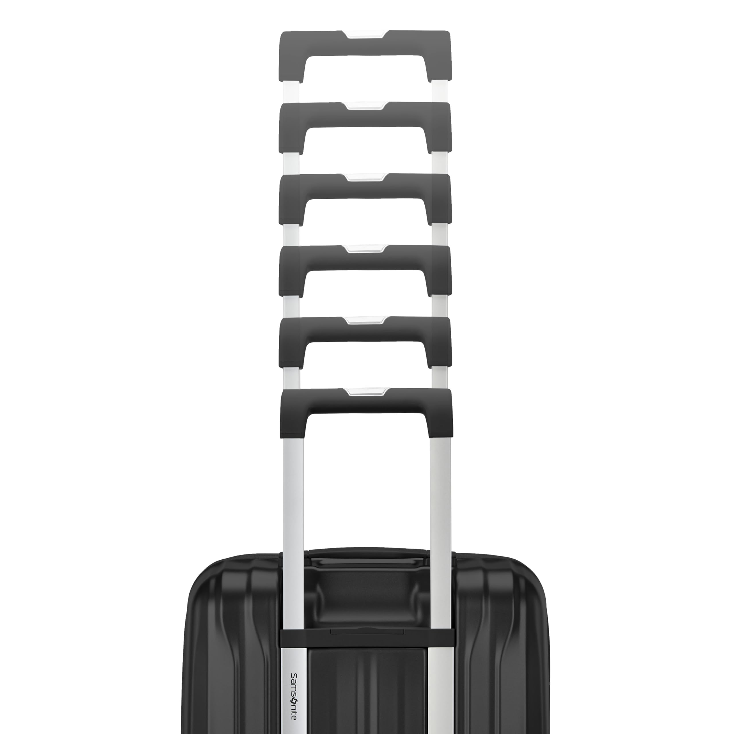 Samsonite UpLIFT Hardside Luggage with Spinner Wheels - Airline-Approved, TSA Lock, Adjustable Handle System - Polycarbonate Hard Suitcase for Ultra Lightweight Travel ( Phantom Black , Carry-On 19-Inch ) Phantom Black Carry On 19 Inch U1