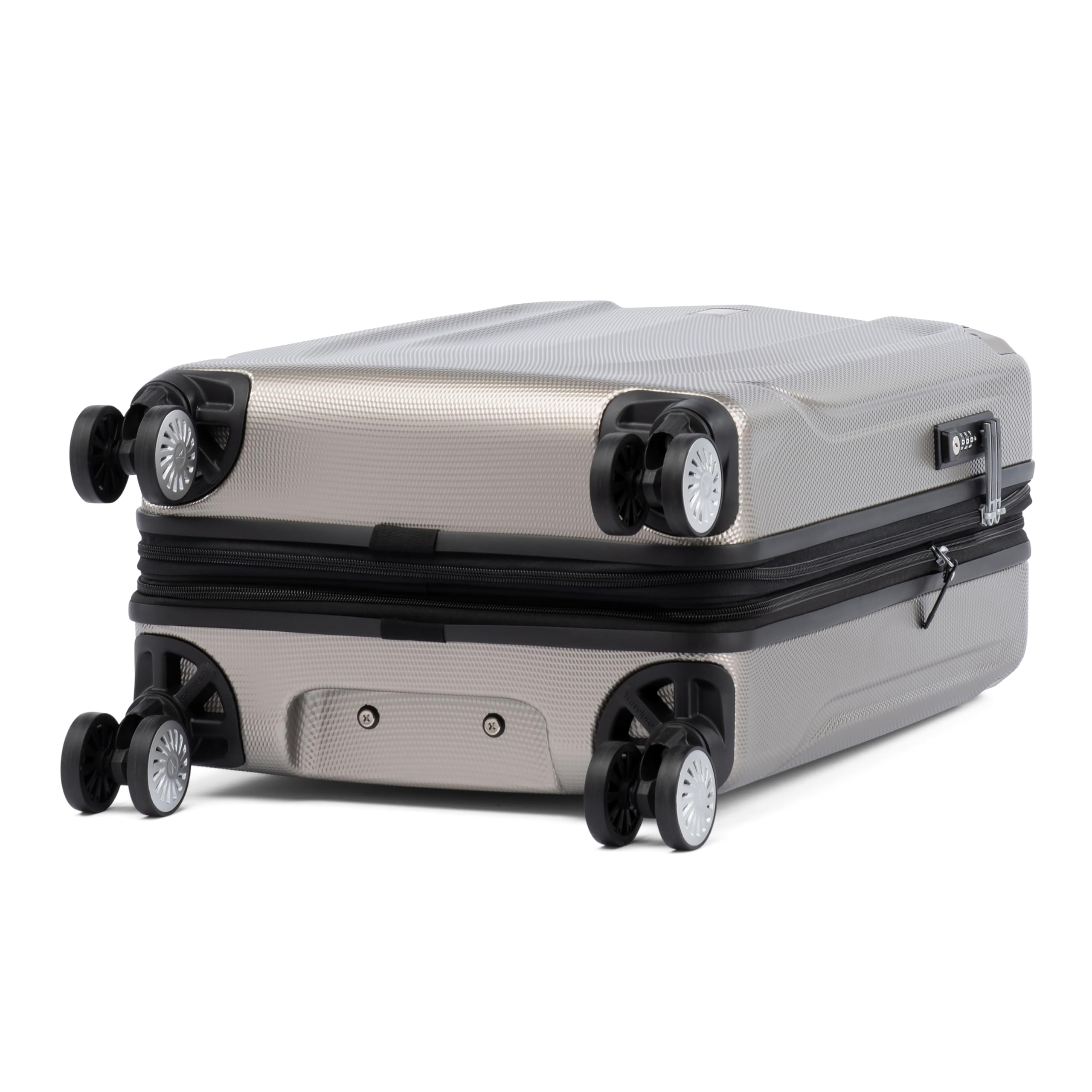Travelpro Pathways 3 Hardside Expandable Luggage, 8 Spinner Wheels, Lightweight Hard Shell Suitcase ( Champagne , Carry On 21 Inch ) Champagne Carry On 21 Inch U10