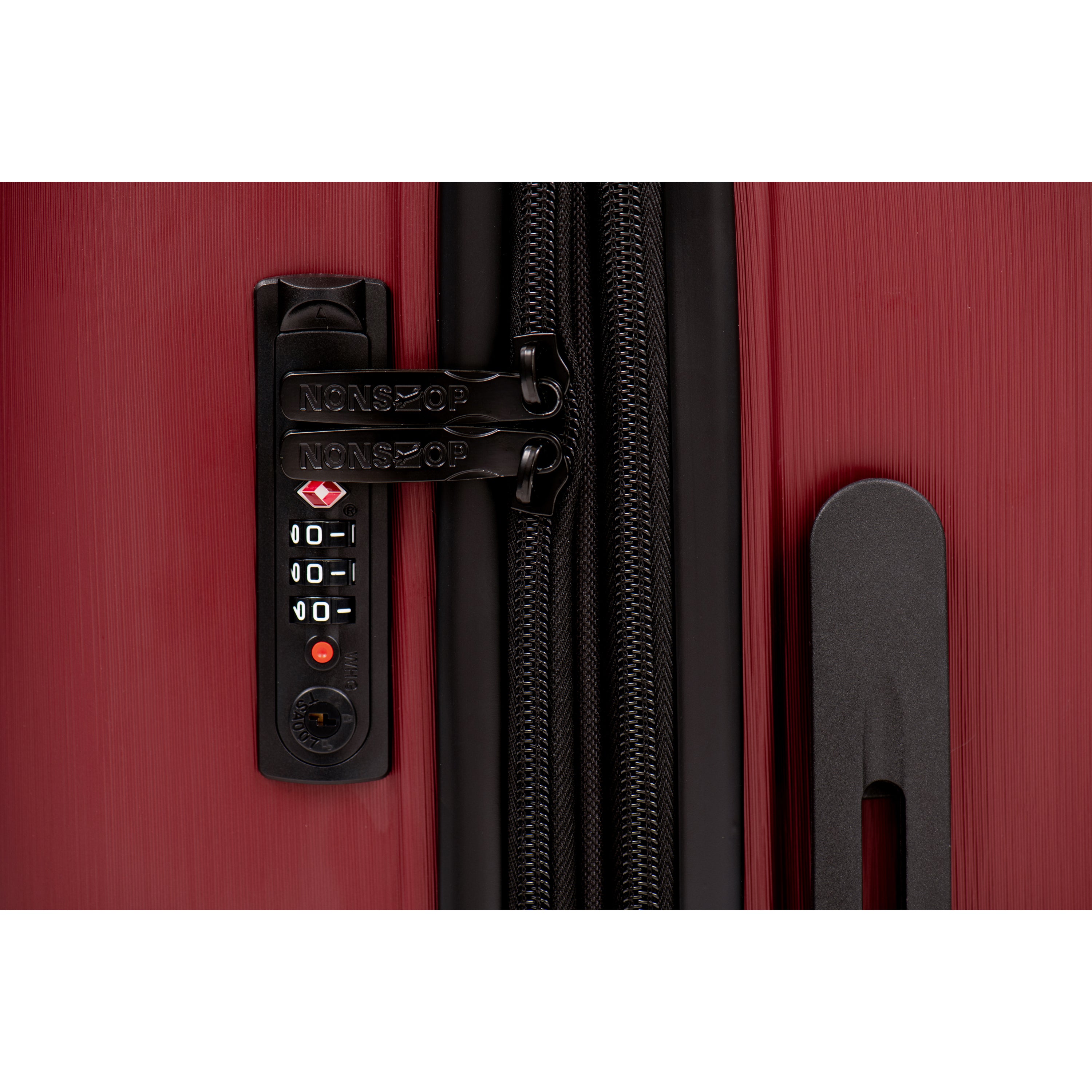 NONSTOP NEW YORK Luggage Expandable Spinner Wheels hard side shell Travel Suitcase Lightweight, TSA Lock U3